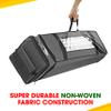 ProPik Wrapping Paper Storage Bag with Pocket and Handles Including Hanging Loop Heavy Duty Material with Clear Window 47 x 10 x 10 Inch Fits 40 Inch Long Rolls (Gray, 1 Count) view 3
