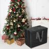 Christmas Ornaments Storage bags By ProPik Holiday Accessories Bag Tear-Proof Tarp 18 X 10 X 15 with Handles and Full Length Zipper (Black) view 4