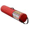 Primode Wrapping Paper Storage Bag | Wrapping Paper Organizer Under Bed for Storing Multiple Rolls of Gift Wrap, 42 Length Container Constructed of Durable 600D Oxford Material (Red) view 1
