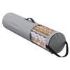 Primode Wrapping Paper Storage Bag | Wrapping Paper Organizer Under Bed for Storing Multiple Rolls of Gift Wrap, 42 Length Container Constructed of Durable 600D Oxford Material (Gray) view 1