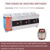 Commercial Electric Sauce Warmer 4 Bottle Topping Dispenser Nacho Cheese Dispenser Warmer with 650ml Bottles Hot Fudge Caramel Jam Sauce Heated Pump Dispenser 30-85 Adjustable 110V view 4
