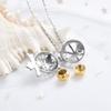 SHEIL Pet Ashes Jewelry Memorial Owl Pendant Cremation Jewelry Urn Necklace for Ashes Pet Memorial Ashe Necklace,1 view 2