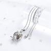 SHEIL Pet Ashes Jewelry Memorial Owl Pendant Cremation Jewelry Urn Necklace for Ashes Pet Memorial Ashe Necklace,1 view 4