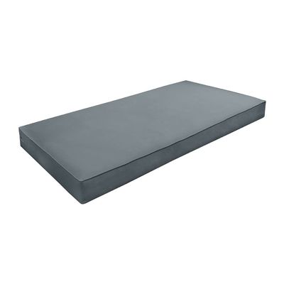 Cover ONLY Twin Same Pipe Velvet Indoor Daybed Mattress Sheet 75"x39"x8"-AD347