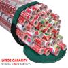 Primode Wrapping Paper Storage Bag | Wrapping Paper Organizer Under Bed for Storing Multiple Rolls of Gift Wrap, 42 Length Container Constructed of Durable 600D Oxford Material (Green) view 3