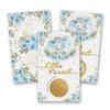 50 Baby Shower Scratch Off Game, Blue Elephant Rose Lucky Draw CardParty Activities, Decorations, and Supplies- It's a Boy view 1
