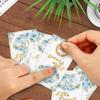 50 Baby Shower Scratch Off Game, Blue Elephant Rose Lucky Draw CardParty Activities, Decorations, and Supplies- It's a Boy view 3