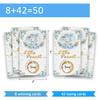 50 Baby Shower Scratch Off Game, Blue Elephant Rose Lucky Draw CardParty Activities, Decorations, and Supplies- It's a Boy view 4