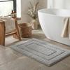 GRANNY SAYS Gray Bathroom Rugs, Bath Mats for Bathroom Non-Slip, Super Soft and Water Absorbent, Microfiber Bath Rugs, Machine Wash Dry, Bath Rugs for Floor, Tub and Shower, 16" x 24" view 1