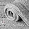 GRANNY SAYS Gray Bathroom Rugs, Bath Mats for Bathroom Non-Slip, Super Soft and Water Absorbent, Microfiber Bath Rugs, Machine Wash Dry, Bath Rugs for Floor, Tub and Shower, 16" x 24" view 4