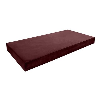 Cover ONLY Twin Same Pipe Velvet Indoor Daybed Mattress Sheet 75"x39"x8"-AD368