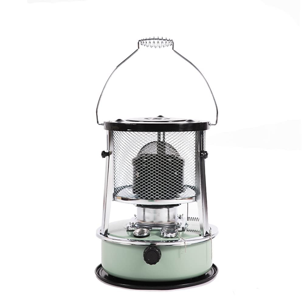 WEBUP 5L Kerosene Heater Ice Fishing Camping Stove Portable Outdoor Indoor Heating Cooking Barbecue Stove Tent Heater Household/Office 1pc (Color : Blue)