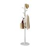 GHQYP Solid Wood Coat Rack Freestanding Coat Stand Coat Tree with 7 Hooks and Stable Base Modern Jacket Hanger Stand for Entryway view 1
