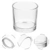 FOMIYES Table Decor Glass Candle Stands Set for Pillar Banquet Dinner Tea Light Holders view 4