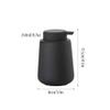 GHQYP Classic Ceramic Soap Dispenser Press-on Soap Pump Conical with Rust-Proof Pump Head Lotion Dispenser 50ml/8.7oz view 2