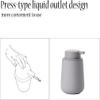 GHQYP Classic Ceramic Soap Dispenser Press-on Soap Pump Conical with Rust-Proof Pump Head Lotion Dispenser 50ml/8.7oz view 3