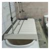 Bathtub Trays 70cm Wide Bathtub Cover, Folding PVC Bathtub Tray Shelf, Dustproof and Waterproof Bath Insulation Cover, Easy to Clean (Size : 70x104x1.1cm) view 1