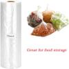 Immuson 12" x 20" Plastic Produce Bag on a Roll Food Storage Bags Clear Plastic Produce Bag for Fruits, Vegetable,Bread, Kitchen Bags (4200 Bags-12 Roll) view 2