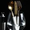 White Silverware Set for 16 Cutlery Sets With Ceramic Handle Stainless Steel Flatware Sets Include Knifes Forks and Spoons Delicate Durable Home Kitchen Restaurant Hotel Tableware Utensils view 3