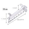 DONGYUE Metal Closet Valet Rod, Pull Out Closet Rod Retractable Adjustable Wardrobe Clothing Rail Wardrobe Hanger Rack Bar, Heavy Duty Extendable Valet Rod.Top Mount8 Sizes (Size : 35cm/13.7in) view 3