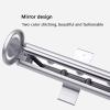 DONGYUE Metal Closet Valet Rod, Pull Out Closet Rod Retractable Adjustable Wardrobe Clothing Rail Wardrobe Hanger Rack Bar, Heavy Duty Extendable Valet Rod.Top Mount8 Sizes (Size : 39.8cm/15.6in) view 4