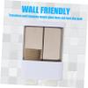 Zerodeko 1pc Disposable Cup Dispenser Wall Mounted Organizer for Paper Cups White Semi-Transparent Window Easy Access for Home Kitchen and Office Use view 3