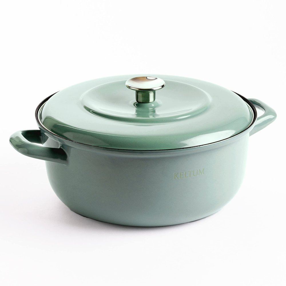 3.1 L Enameled Dutch Oven, Green