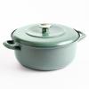 3.1 L Enameled Dutch Oven, Green view 1