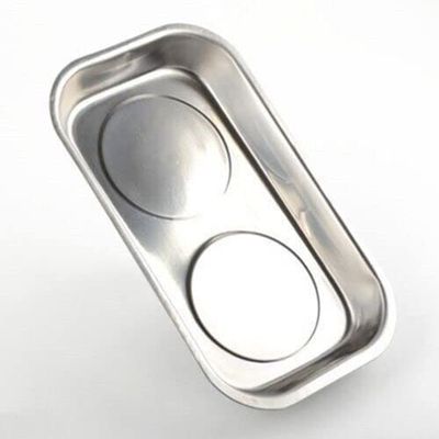 ARC-POWER for Stainless Steel Magnetic Small Parts Screws Dish Holder Holding Pan Tray Bowl