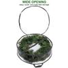 ProPik Christmas Wreath Storage Bag 36" - 2 Pack Clear Christmas Wreath Storage Container- Garland Holiday Artificial Wreath Storage Holder - Water Proof Transparent PVC (36 Inch, Black) view 3