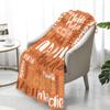 Dr.TOUGH Personalized Blankets with Name Customized Baby Blankets for Girls Boys Adults Monogrammed Blankets and Throws Christmas Birthday Mothers Fathers Valentines Day Gift (Dark-Orange,50''60'') view 4