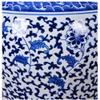 Ancient Blue and White Temple Jar Antique Traditional Temple Ginger Jar Vase Ceramic Vases Chinamingstyle Floral Temple Ginger Jar Vase Table Centerpieces Vase-E D28xh53cm view 4