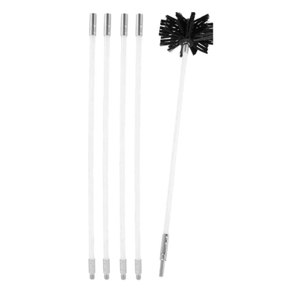 ULTECHNOVO Fireplace Chimney Cleaner Brush Flexible Nylon Rods for Efficient Cleaning Cost