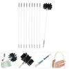 ULTECHNOVO 1 Set Flexible Hose Lint Dryer Vent Duct Washing Rods Fireplace Removal with Sweeper Reusable Brush for Tool Cleaning Kit Drain Chimney Home Clog Tools Machine view 3