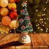 24Pack Mini Christmas Wreaths Artificial Miniature Christmas Wreath Xmas Tree Hanging Ornaments for Crafts and Dollhouse Decoration view 2