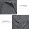 Blythease Oversized King Bedspread, Ultrasonic Lightweight Bedding Cover, Paisley Pattern, Reversible, 5 Piece, 100% Microfiber, Dark Grey view 4