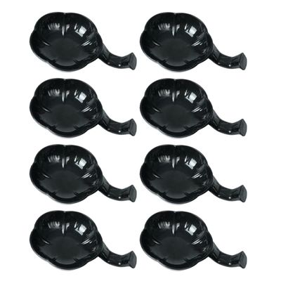 Tofficu 12pcs Brush Pen Inkstone Holder Calligraphy Painting Ink Bowl Multifunctional Ink Dish for Calligraphy