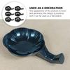 Tofficu 12pcs Brush Pen Inkstone Holder Calligraphy Painting Ink Bowl Multifunctional Ink Dish for Calligraphy view 2