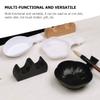 Tofficu 12pcs Brush Pen Inkstone Holder Calligraphy Painting Ink Bowl Multifunctional Ink Dish for Calligraphy view 3