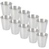 10pcs Stainless Steel Cup Glasses Accessories Camping Accessories Eyeglass Accessories Metal Beer Tumblers Cocktail Pint Cups Whiskey Shot Vessel Stainless Wine Cup Small Wine Cup view 1