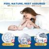 100% Waterproof Queen Mattress Protector Breathable Cooling 3D Air Fabric Mattress Cover Smooth Soft Hypoallergenic Noiseless Bed Cover Machine Washable Vinyl Free, 8-21'' Deep Pocket view 3