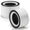 Uaswpart Fillo Air Puri-fier Filter Compatible with Afloia Air Filter Replacement Fillo/Halo and Allo Air Filter, Match ASIN: B088FHCS83/B07JG1R2GB/B07WR2CT7V, 3-IN-1 Filtration, 2-Pack view 1