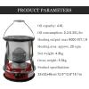 Xrdbfd 9000BTU/H Kerosene Stove Heater, 4.6/6L Kerosene Stove Burner, Adjustable Firepower Kerosene Heater, Indoor/Outdoor Kerosene Stove,4.6Lred view 4