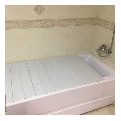 Bathtub Trays Thickened 1.1cm Bathtub Cover, Shuttered Bathtub Lids, Folding Dust Bathtub Insulation Board, Home Bathroom Bath SPA Tray Shelf, Easy to Store (Size : 70x89x1.1cm)