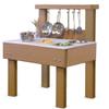 Kids' Station Indoor/Outdoor Toddler MUD Kitchen with Utensils view 1