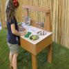 Kids' Station Indoor/Outdoor Toddler MUD Kitchen with Utensils view 2