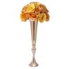 6Pcs Metal Flowers Vase for Wedding Reception, 56.5cm/22.2" Tall Wedding Centerpieces Vase, Table Decor Centrepiece, Gold Vases Flower Stand for Party Birthday (6Pcs,13 * 56.5cm/5.1 * 22.2in) view 2