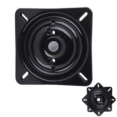 7in Chair Turntable Base Square Rotating Swivel Plate 180 Degree Automatic Rebound Dual Bearings Run for Furniture Chairs,Bar Chairs,Office Chairs,Car Chairs, Display Racks