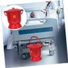 Zerodeko Toilet Tank Riser Wedding Chamber Pots with Lid Handle Plastic Spittoon Urine Pots Urinal Chamber Pot Urine Bucket Wedding 40X26cm (Red) Portable Portable Portable Toilet view 4