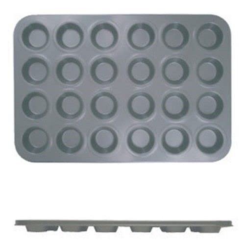 ARC-POWER For Non Stick Bake Baking Pan Mini Muffin Cupcake 24 Pan Cup Cake Mold